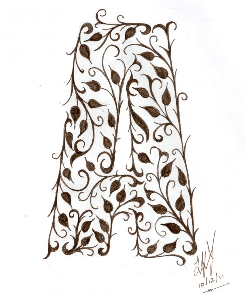 Card sketch example artwork